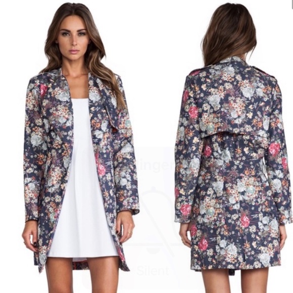 Anthropologie Jackets & Blazers - Line & Dot Floral Jacket by Anthropologie